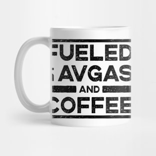 Fueled By Caffeine and Avgas Mug